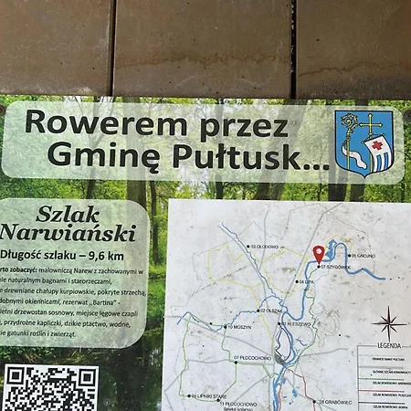 Dom Z Linia Brzegowa Narwi Σπίτι διακοπών Pułtusk