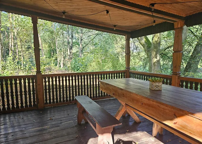 Dom Z Linia Brzegowa Narwi Vakantiehuis Pułtusk